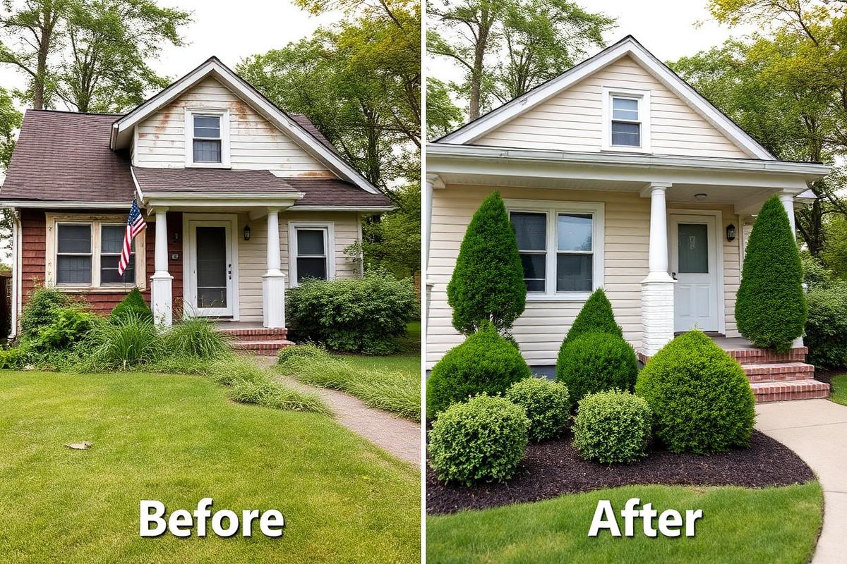 Exterior refresh & landscape